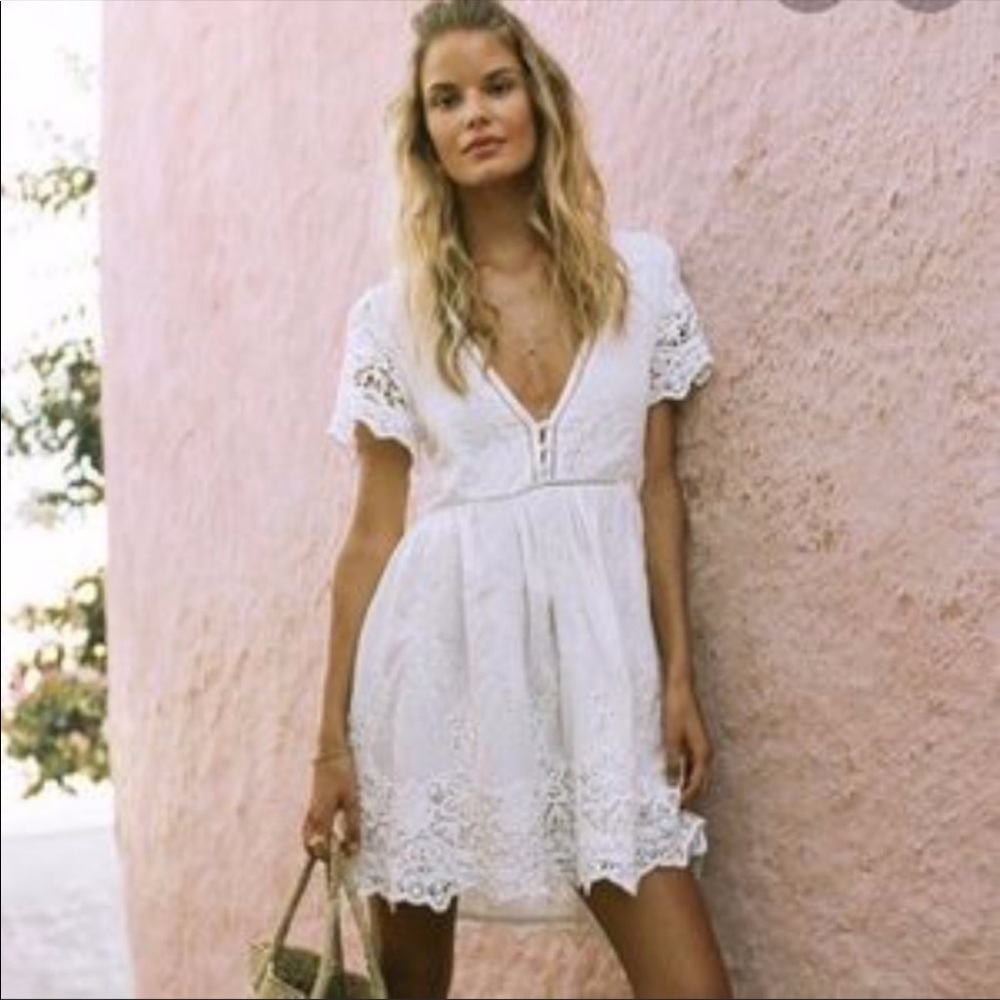 Spell & The Gypsy Collective Magnolia Mini Dress Size S